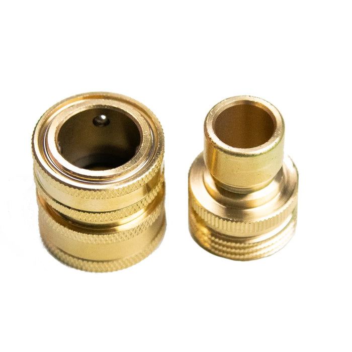 Pressure Washer Adapters- 1/2" Plug to 3/4 male Quick Connect, 3/4" female to Quick Release