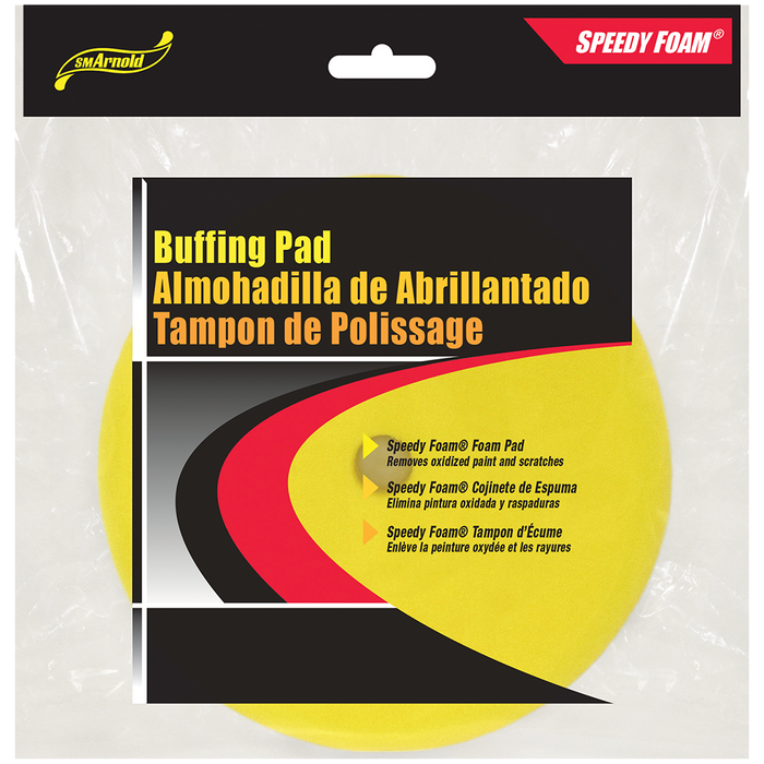 Yellow Buffing Foam Pad