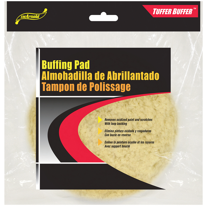 Double Sided Wool Buffing Pad