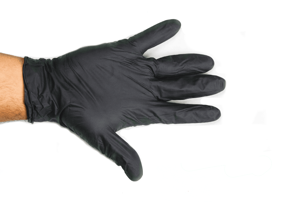 Black Nitrile Gloves