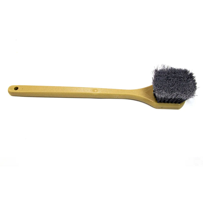 Long Handle Gray Wheel Brush