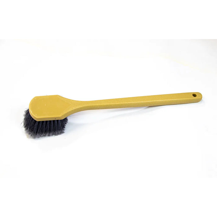 Long Handle Gray Wheel Brush