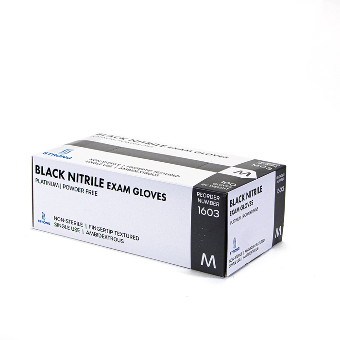 Black Nitrile Gloves