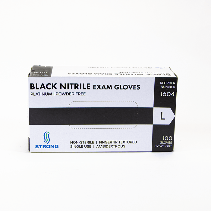 Black Nitrile Gloves