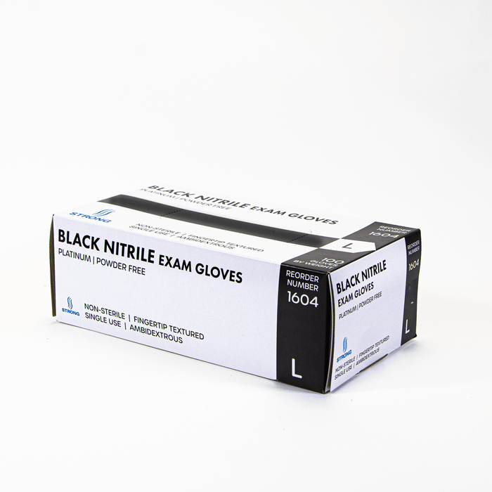 Black Nitrile Gloves