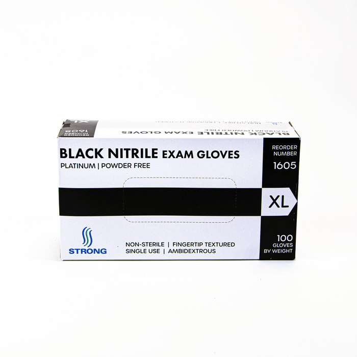 Black Nitrile Gloves