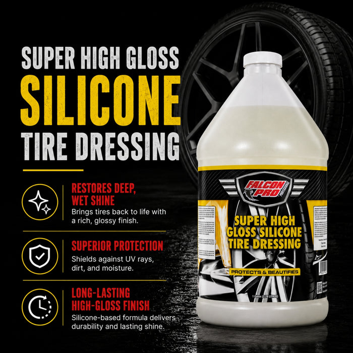 Super High Gloss Silicone Tire Dressing