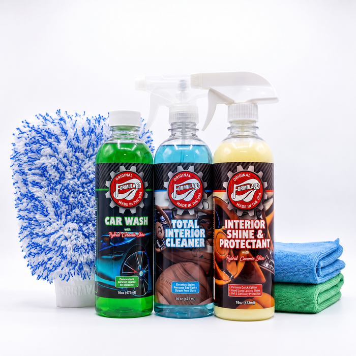 FalconPro Essential Car Care Kit – Complete Interior & Exterior Detailing Bundle