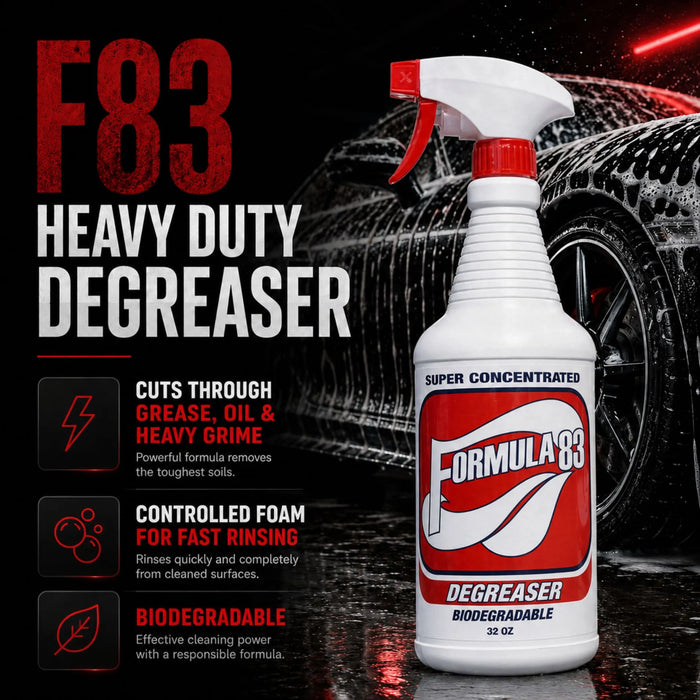 FALCON PRO F83 Degreaser, Versatile Powerful Concentrated Formula, Biodegradable