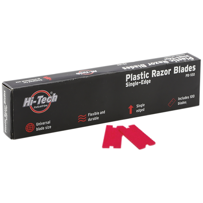 Plastic Razor Blades - PB100